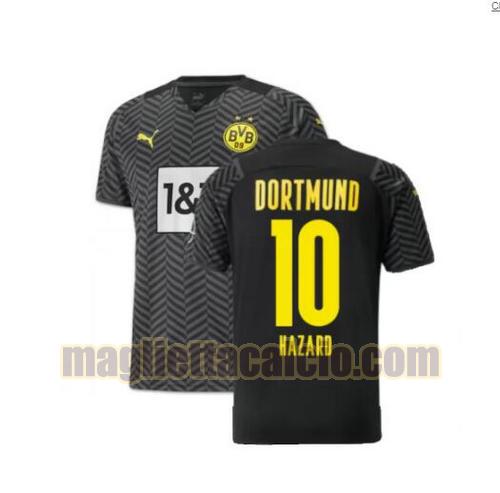 maglia hazard 10 borussia dortmund uomo seconda 2021-2022