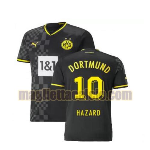 maglia hazard 10 borussia dortmund uomo seconda 2022-2023