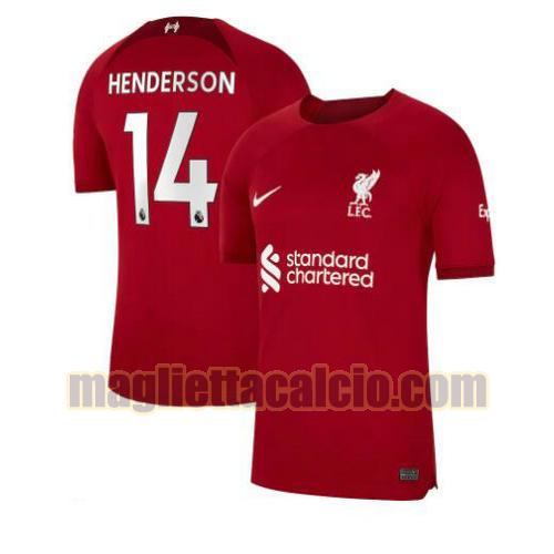 maglia henderson 14 liverpool uomo prima 2022-2023