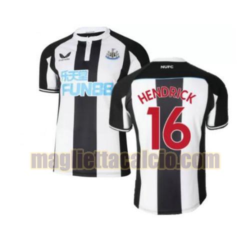 maglia hendrick 16 newcastle united uomo prima 2021-2022