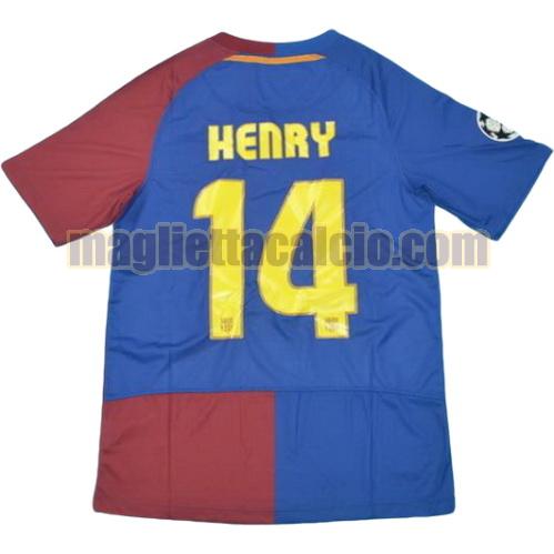 maglia henry 14 barcellona uomo prima divisa 2008-2009