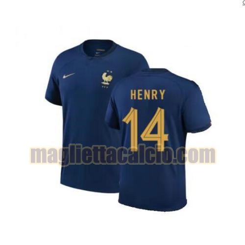 maglia henry 14 francia uomo prima 2022