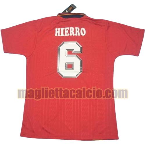 maglia hierro 6 spagna uomo prima divisa coppa del mondo 1994