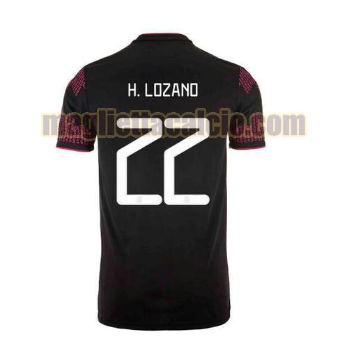 maglia hirving lozano 22 messico uomo prima 2021-2022