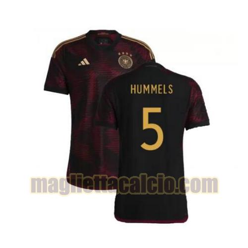 maglia hummels 5 germania uomo seconda 2022