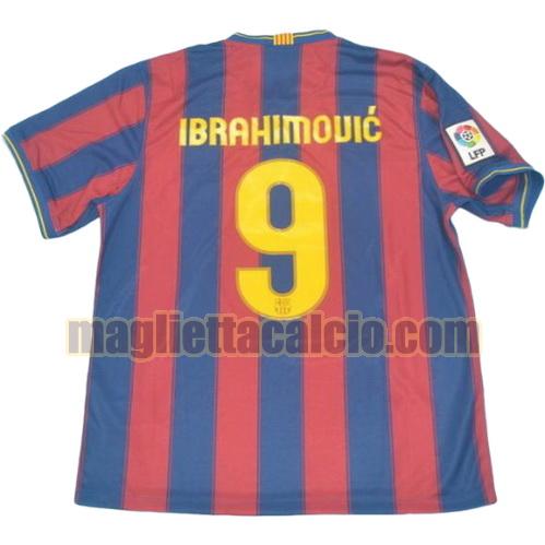 maglia ibrahimouic 9 barcellona uomo prima divisa 2009-2010