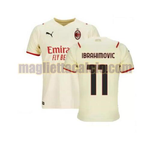 maglia ibrahimovic 11 ac milan uomo seconda 2021-2022