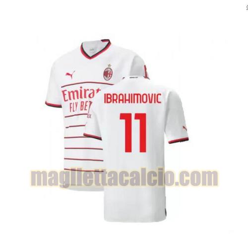 maglia ibrahimovic 11 ac milan uomo seconda 2022-2023