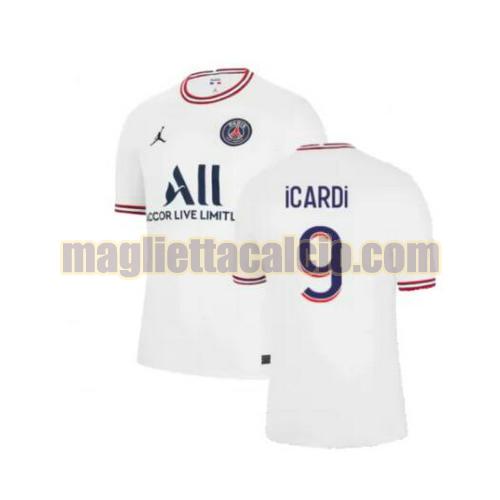 maglia icardi 9 paris saint germain uomo 4th 2021-2022