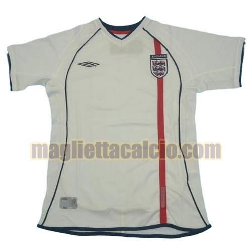 maglia inghilterra uomo prima divisa 2002