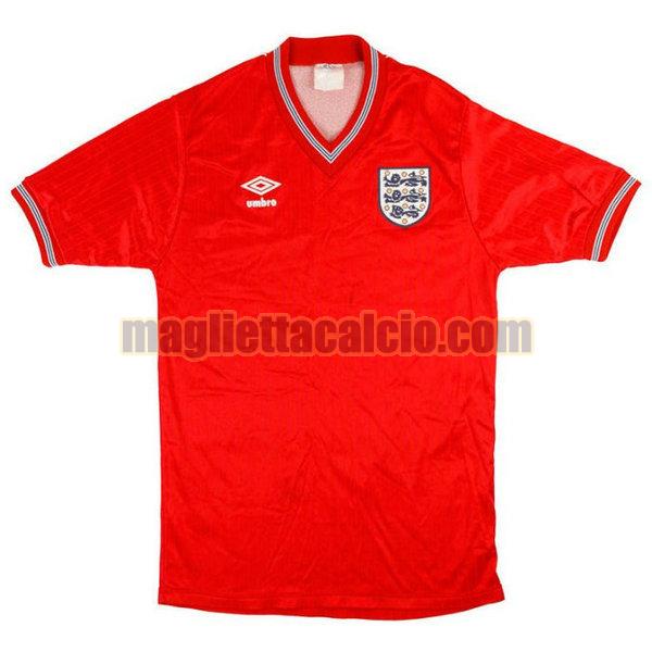 maglia inghilterra uomo rosso seconda 1984-1987