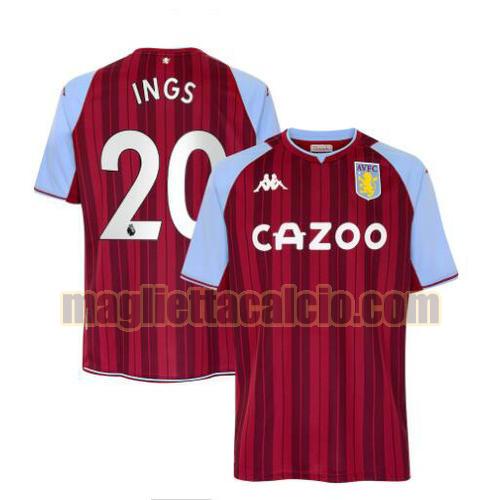 maglia ings 20 aston villa uomo prima 2021-2022