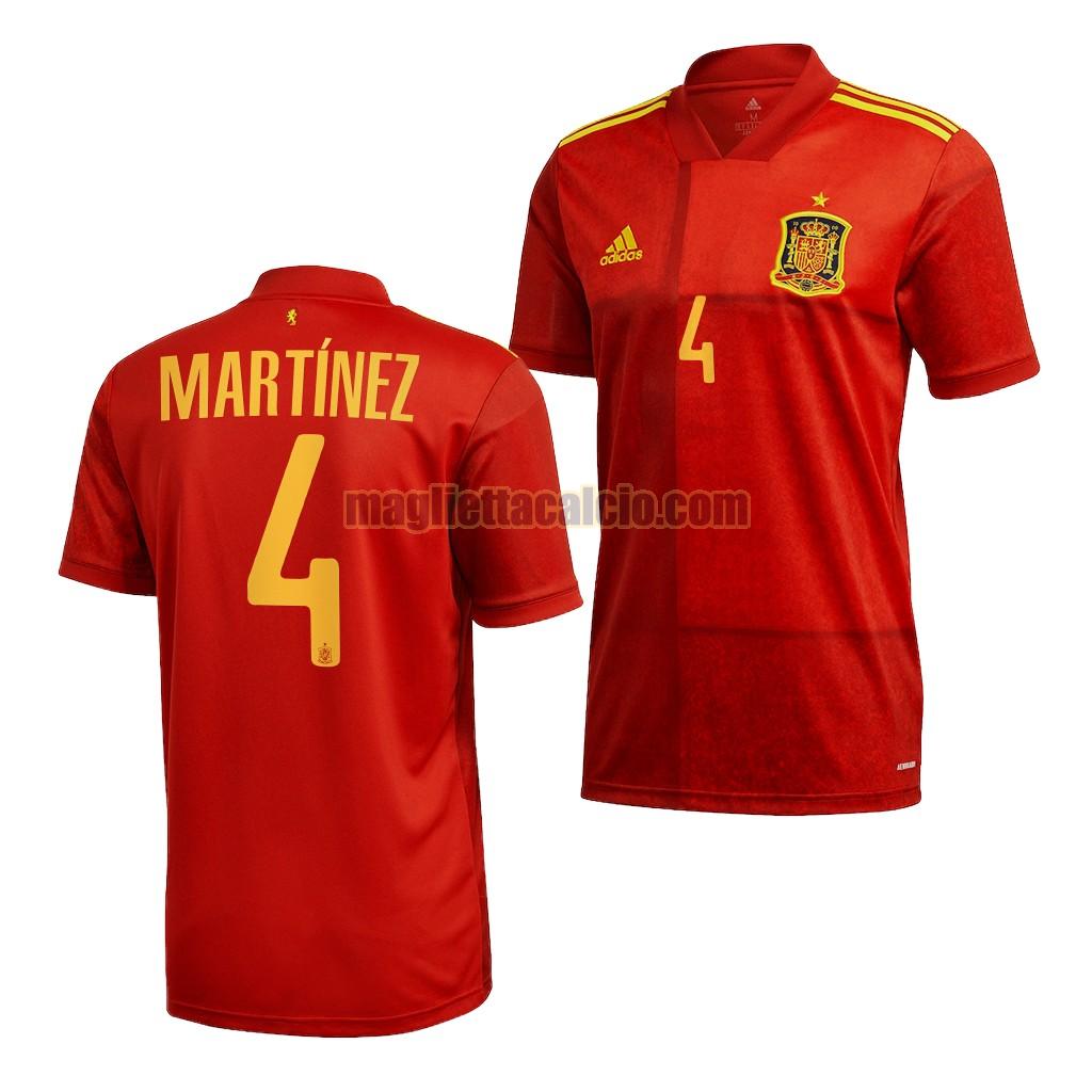 maglia inigo martinez 4 spagna uomo prima 2022