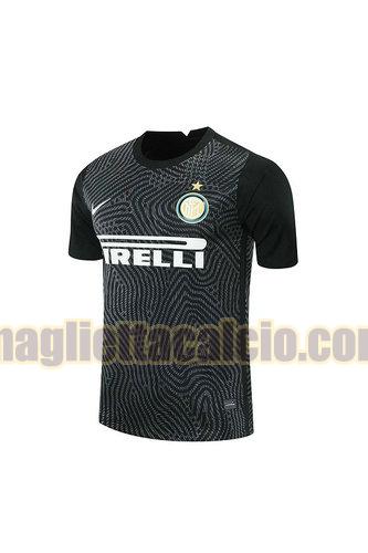 maglia inter milan uomo nero portiere 2020-2021