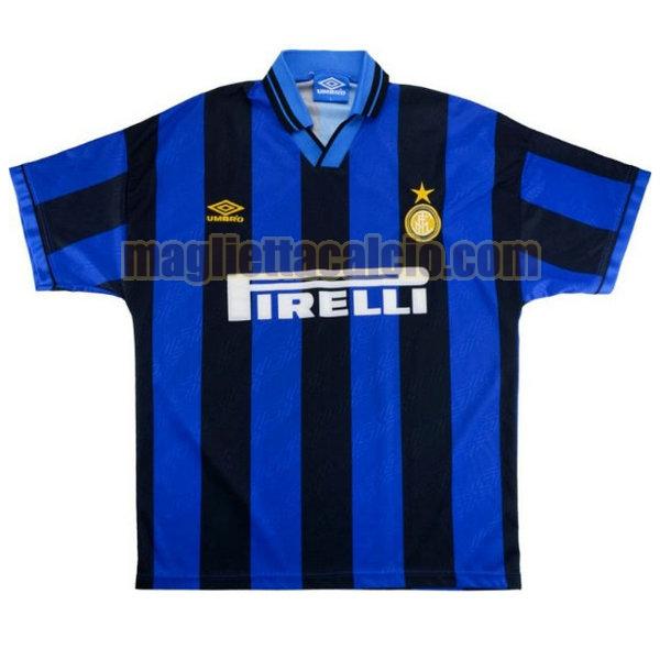 maglia inter uomo blu prima 1995-1996