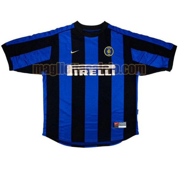 maglia inter uomo blu prima 1999-2000