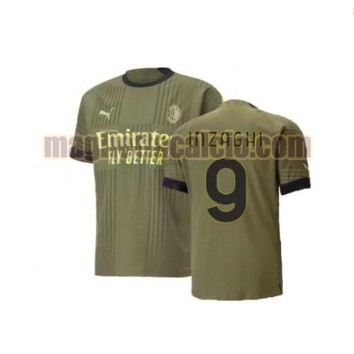 maglia inzaghi 9 ac milan uomo terza 2022-2023