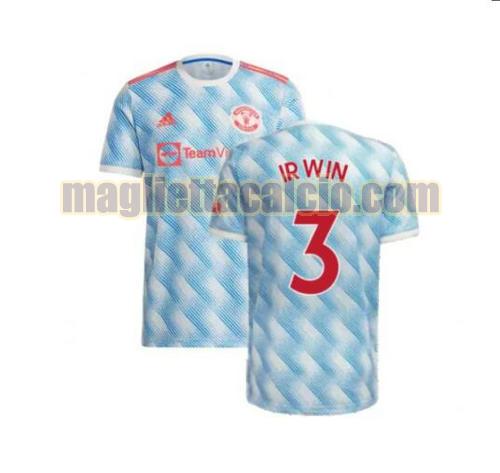 maglia irwin 3 manchester united uomo seconda 2021-2022