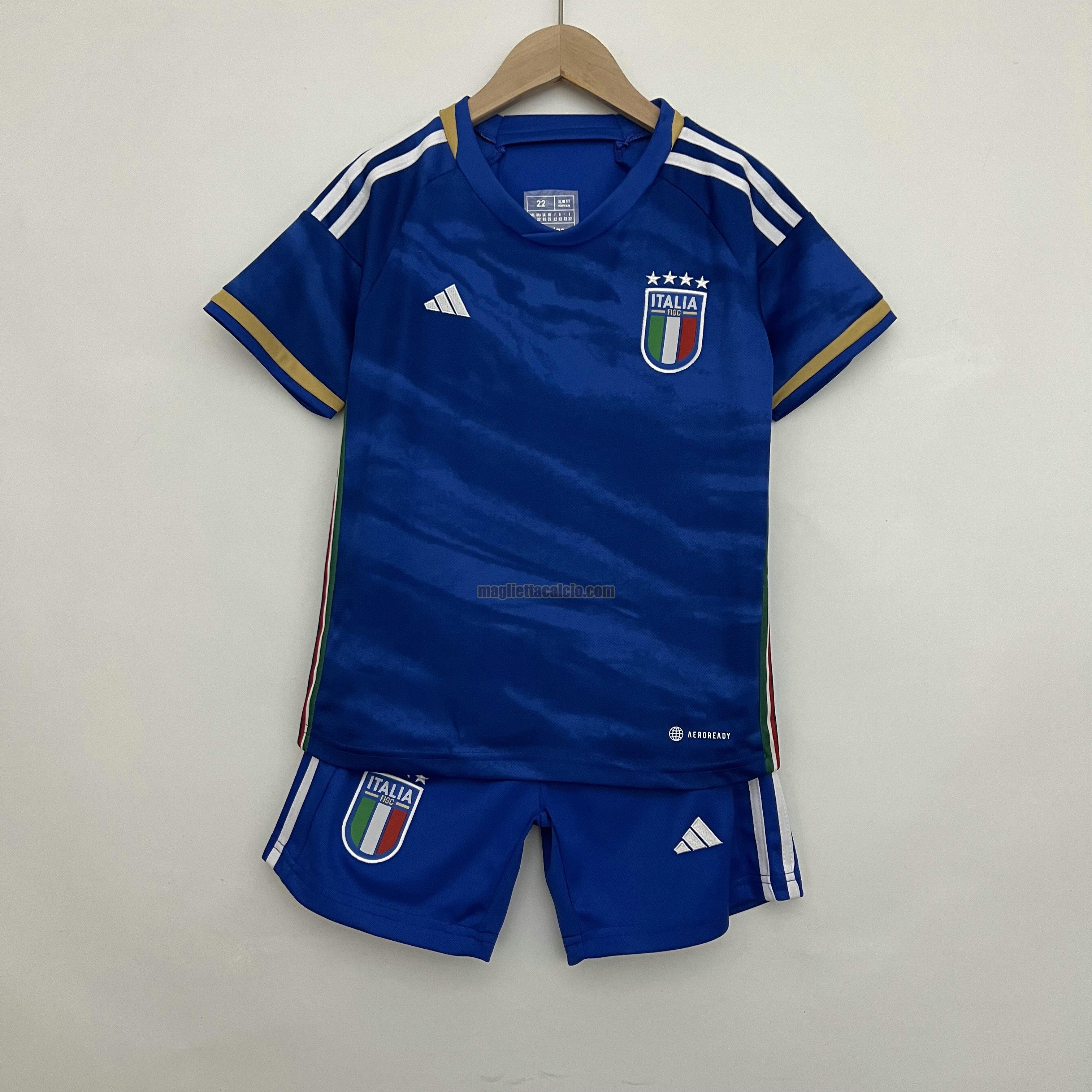 maglia italia bambino prima 2023-2024