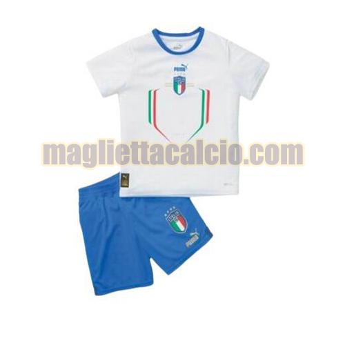 maglia italia bambino seconda 2022