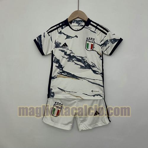 maglia italia bambino seconda 2023