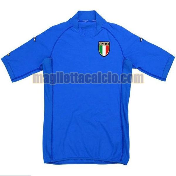 maglia italia uomo blu prima 2002