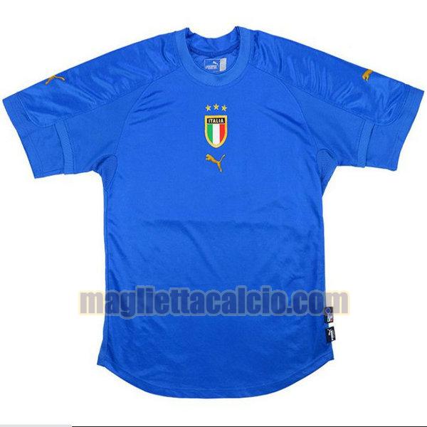 maglia italia uomo blu prima 2004
