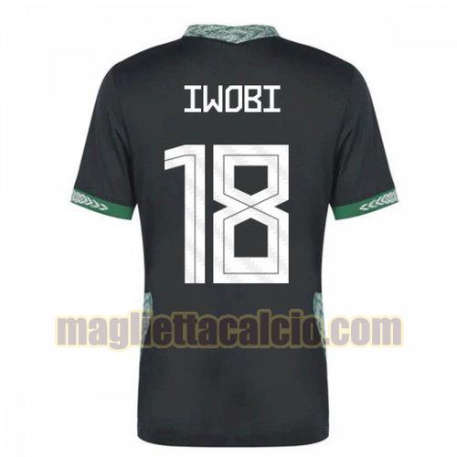 maglia iwobi 18 nigeria uomo seconda 2020-2021