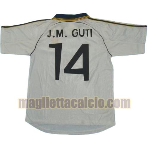 maglia j.m. guti 14 real madrid uomo prima divisa 1999-2000