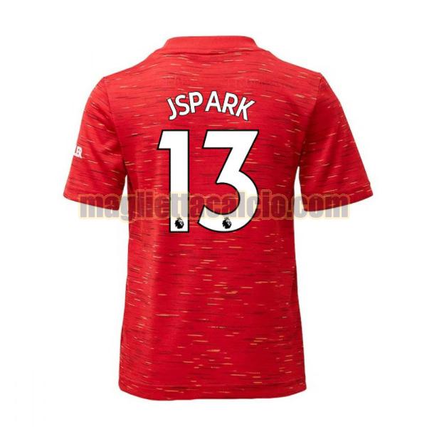 maglia j.s.park 13 manchester united uomo prima 2020-2021