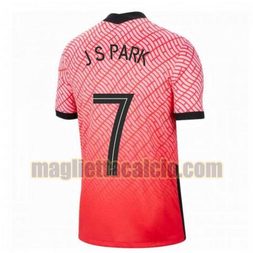 maglia j s park 7 corea uomo prima 2020-2021
