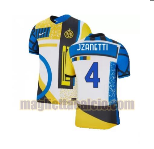 maglia j zanetti 4 inter milan uomo 4th 2021-2022