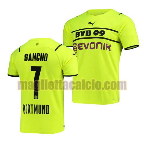 maglia jadon sancho 7 borussia dortmund uomo terza 2021-2022