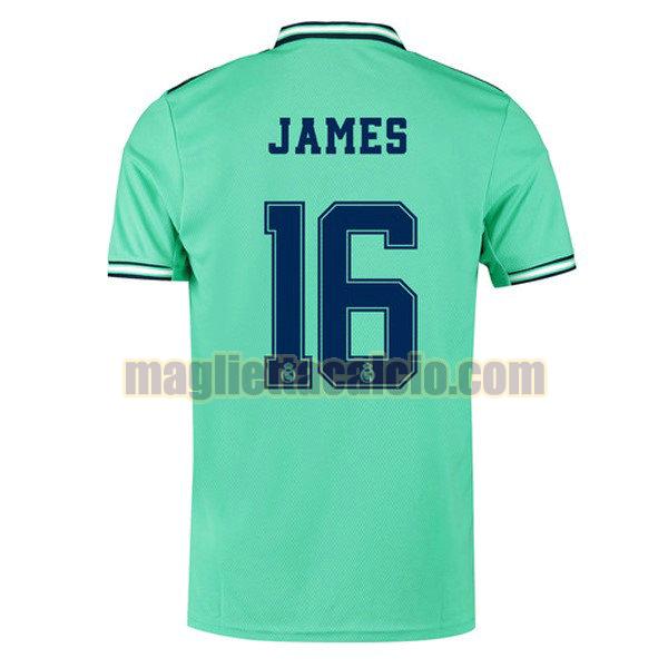 maglia james 16 real madrid uomo terza divise 2019-2020