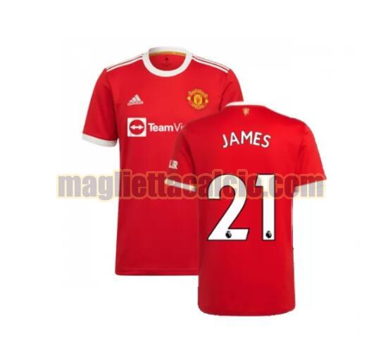 maglia james 21 manchester united uomo prima 2021-2022