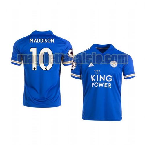 maglia james maddison 10 leicester city uomo prima 2020-2021