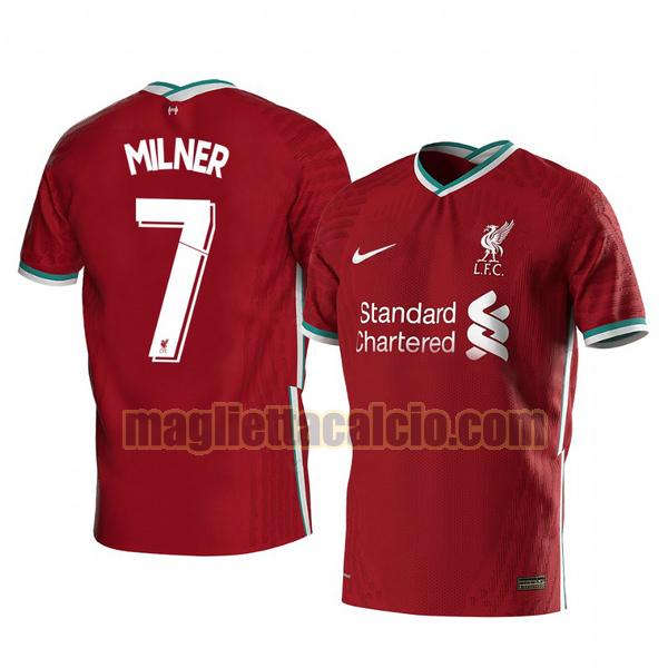 maglia james milner 7 liverpool uomo prima 2020-2021