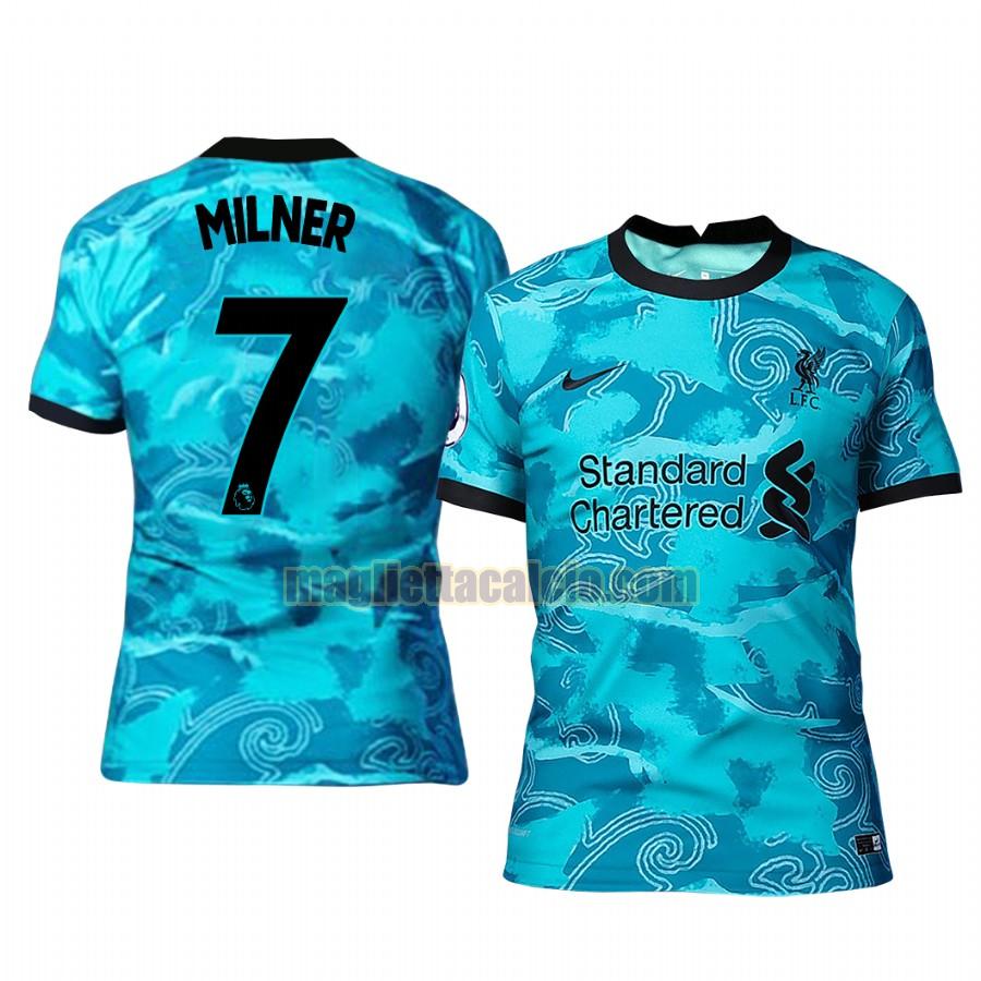 maglia james milner 7 liverpool uomo seconda 2020-2021