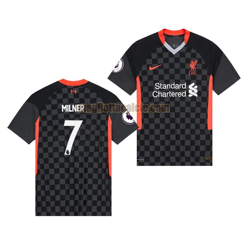 maglia james milner 7 liverpool uomo terza 2020-2021