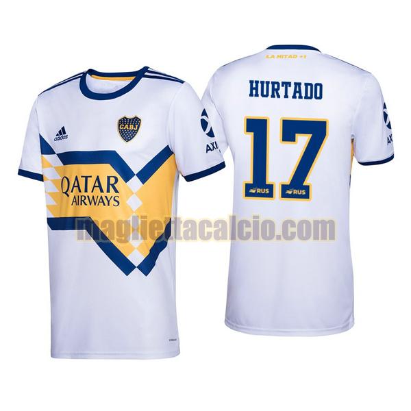 maglia jan carlos hurtado 17 boca juniors uomo seconda 2020-2021