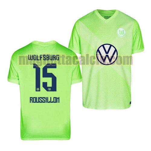 maglia jerome roussillon 15 vfl wolfsburg uomo seconda 2020-2021