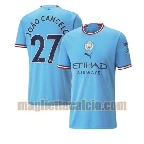 maglia joao cancelo 27 manchester city uomo prima 2022-2023