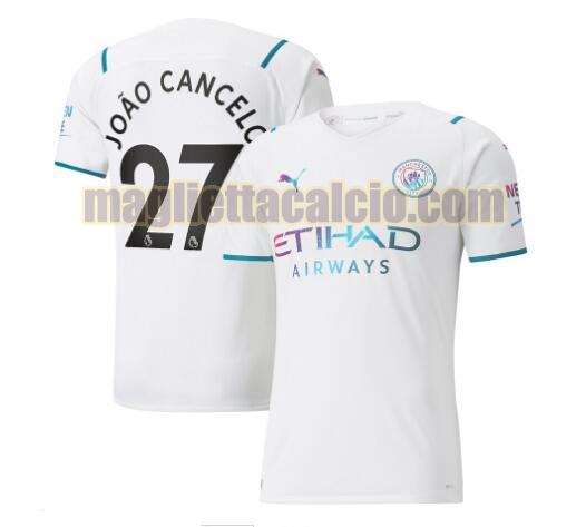 maglia joao cancelo 27 manchester city uomo seconda 2021-2022
