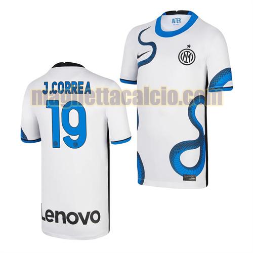 maglia joaquin correa 19 inter milan uomo seconda 2021-2022