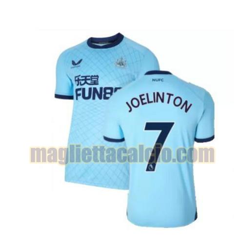 maglia joelinton 7 newcastle united uomo terza 2021-2022