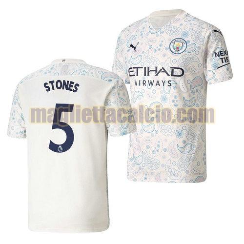 maglia john stones 5 manchester city uomo terza 2020-2021