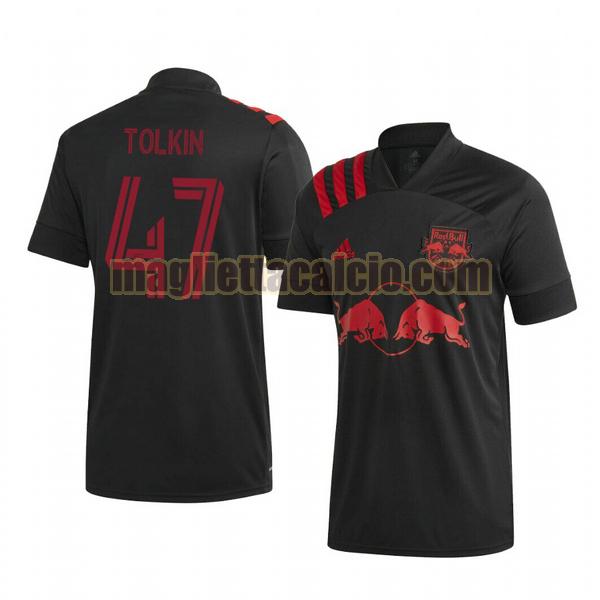 maglia john tolkin 47 new york red bulls uomo seconda 2020-2021
