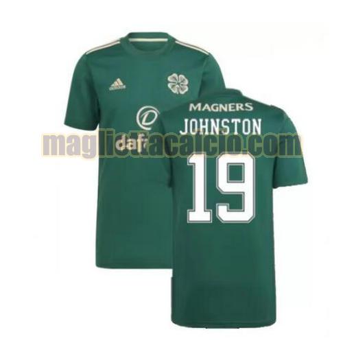 maglia johnston 19 celtic uomo seconda 2021-2022