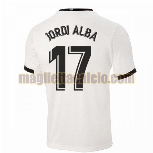 maglia jordi alba 17 valencia uomo prima 2020-2021