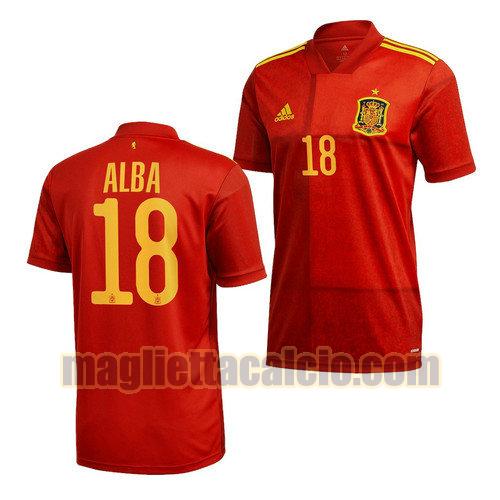 maglia jordi alba 18 spagna uomo prima 2022